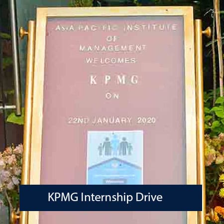KPMG Internship Drive