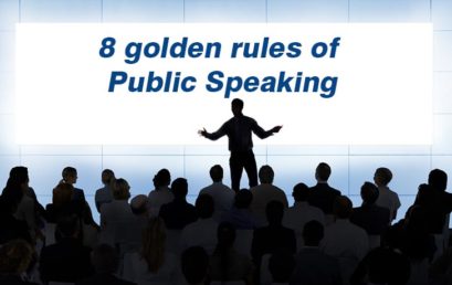 8 golden rules of Public Speaking