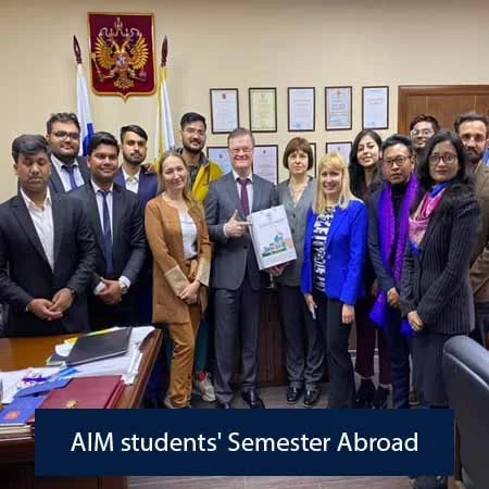 AIM students’ semester abroad