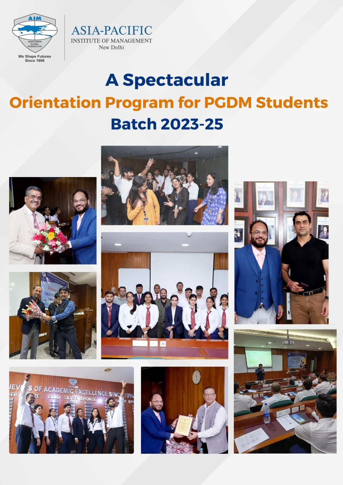 FIRST YEAR ORIENTATION PROGRAM