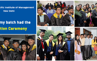 Last year my batch had the Convocation Ceremony