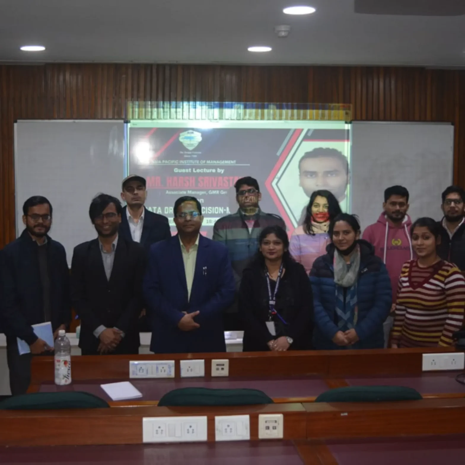 Guest Lecture by Mr. Harsh Srivastava on “ Data Driven Decision Making