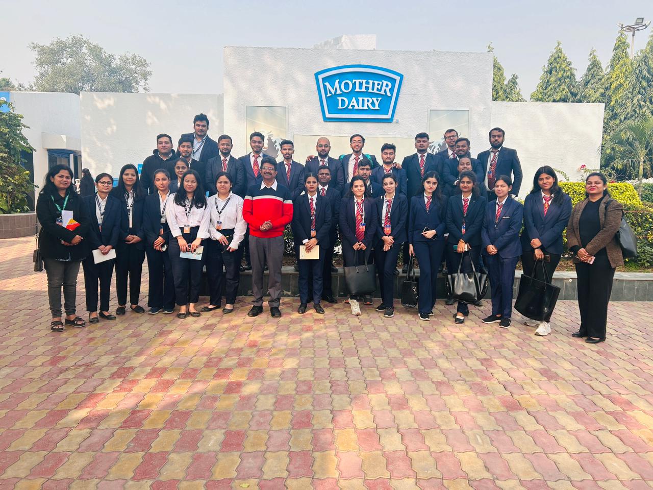 Industrial Visit Mother Dairy