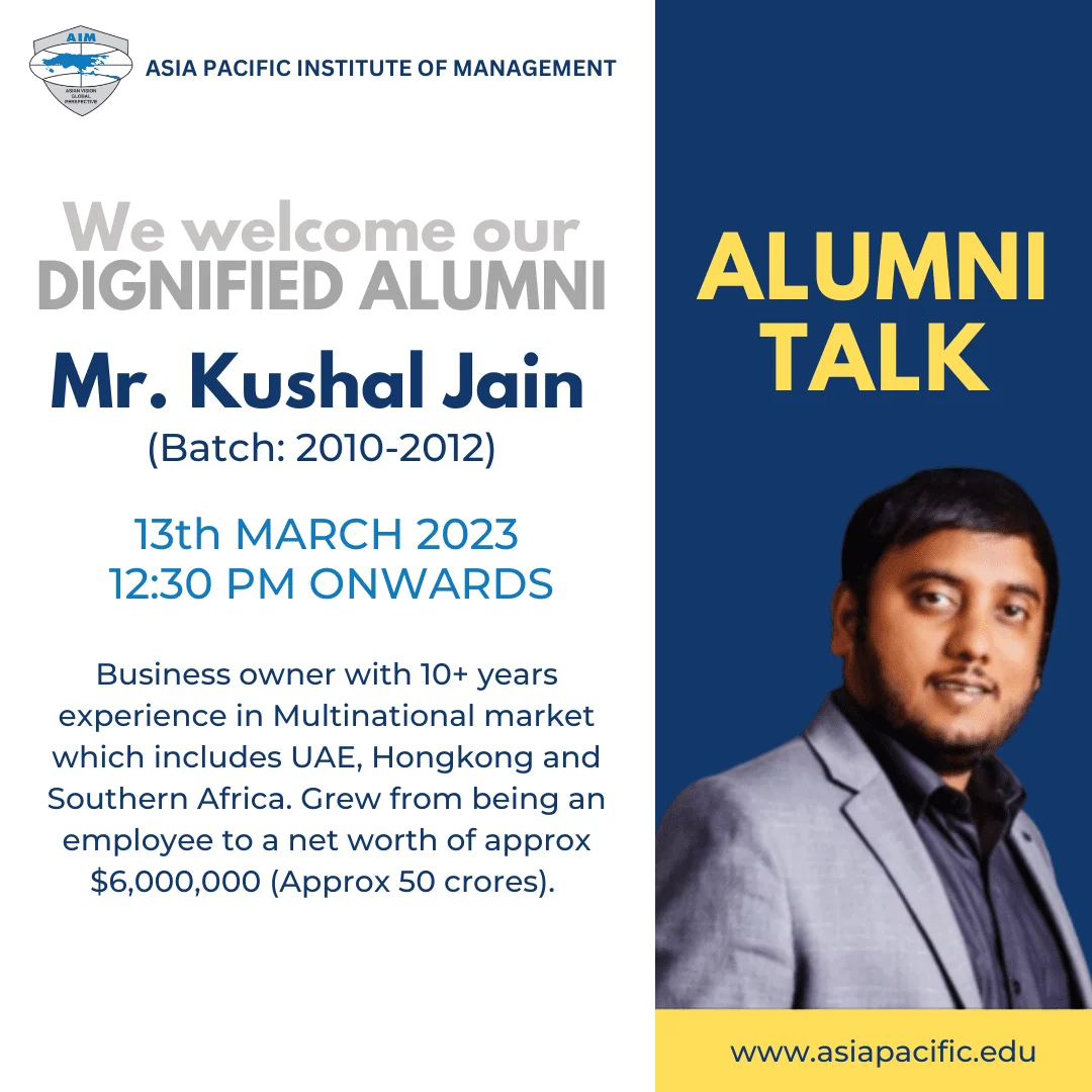 We welcome our dignified alumni