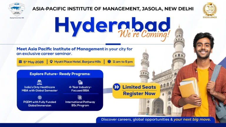 Free Career Seminar in Hyderabad – AIM (5 May 2026)