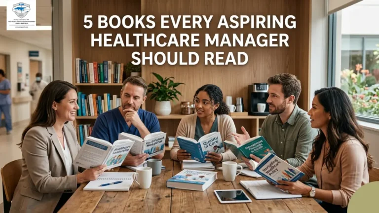 5 Books Every Aspiring Healthcare Manager Should Read
