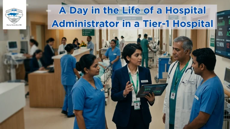 A Day in the Life of a Hospital Administrator in a Tier-1 Hospital