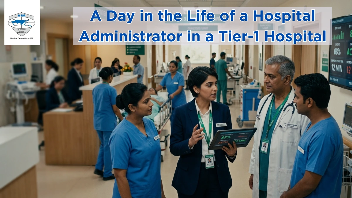 A Day in the Life of a Hospital Administrator in a Tier-1 Hospital