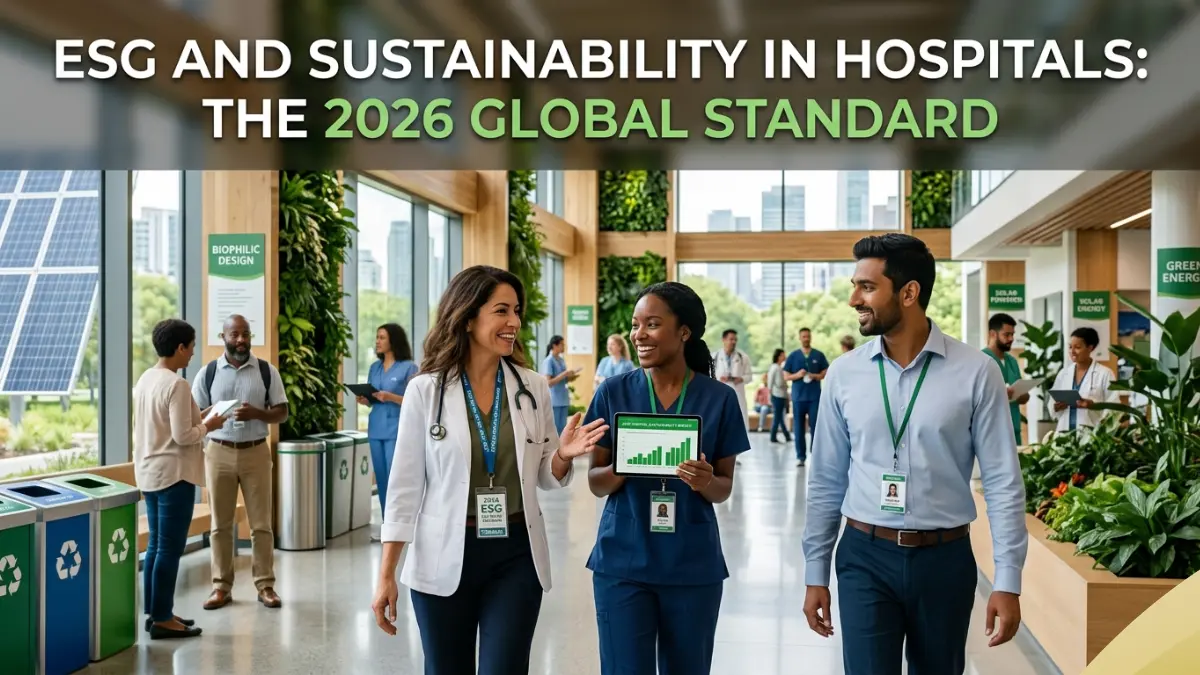 ESG and Sustainability in Hospitals: The 2026 Global Standard