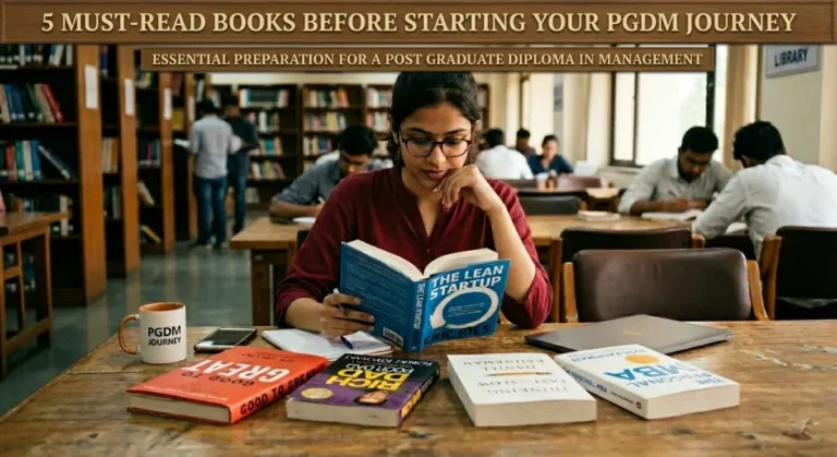 5 Must-Read Books Before Starting Your PGDM Journey