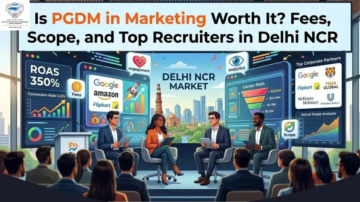 Is PGDM in Marketing Worth It? Fees, Scope, and Top Recruiters in Delhi NCR