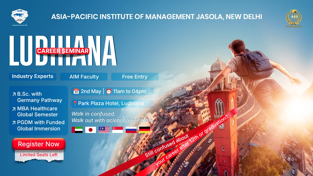 Free Career Guidance Event in Ludhiana – AIM (2 May 2026)