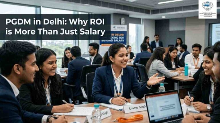 PGDM in Delhi: Why ROI is More Than Just Salary