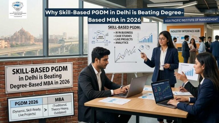 Why Skill-Based PGDM in Delhi is Beating Degree-Based MBA in 2026