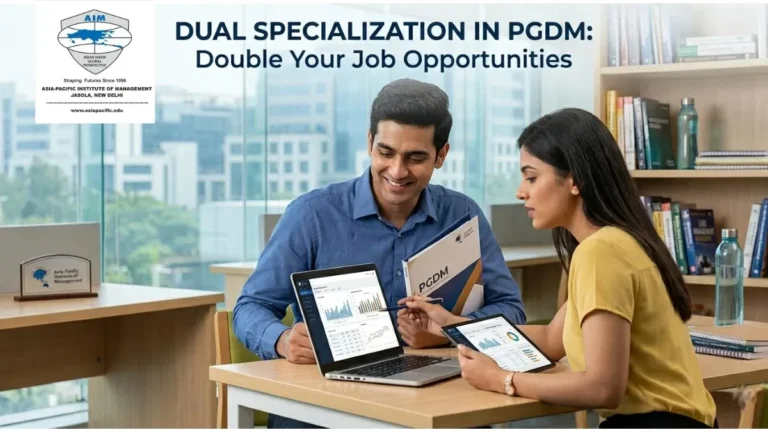 Dual Specialization in PGDM: Double Your Job Opportunities