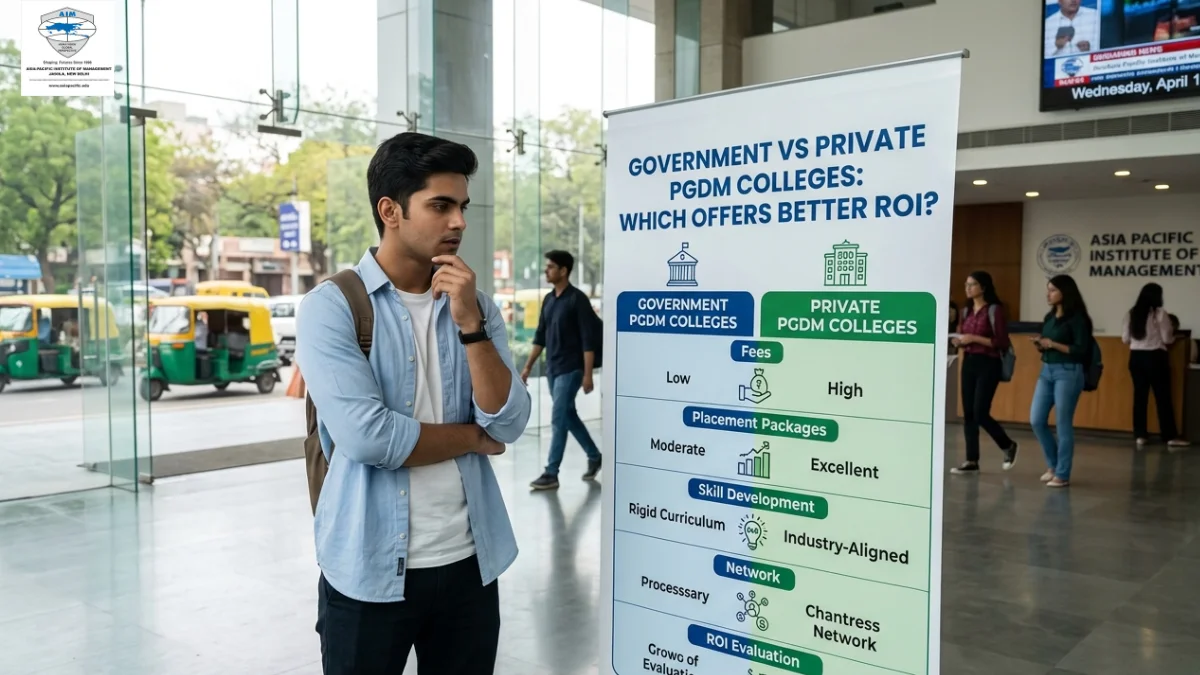 Government vs Private PGDM Colleges: Which Offers Better ROI in India?