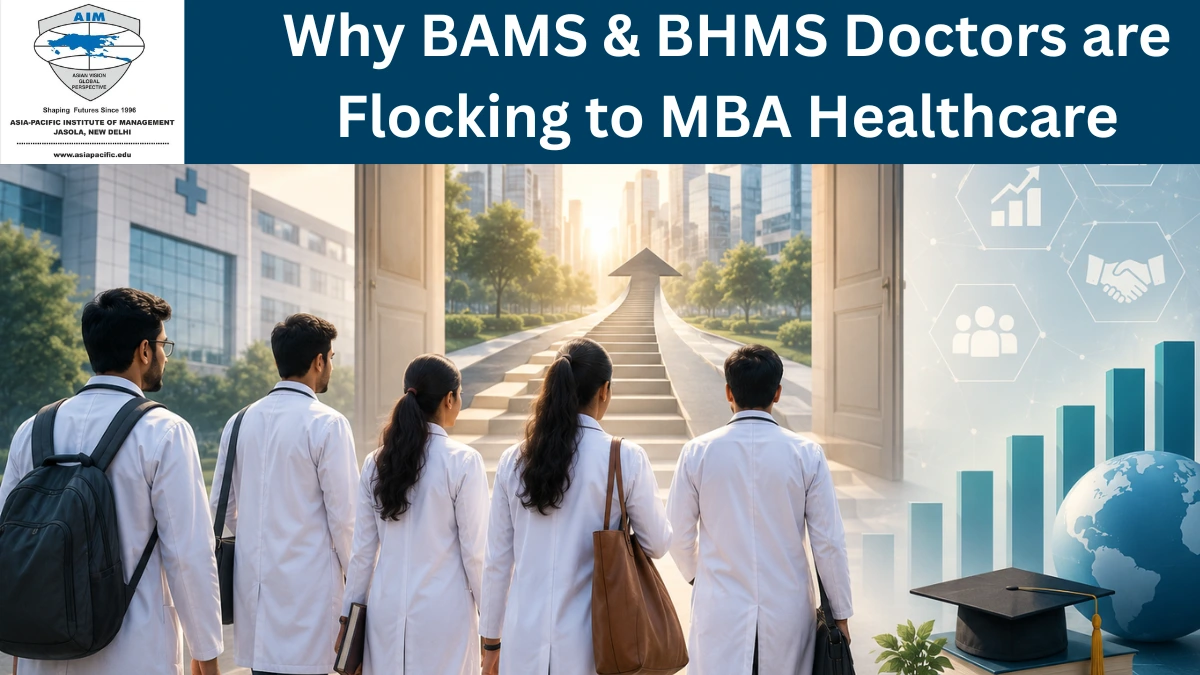 Why BAMS & BHMS Doctors are Flocking to MBA Healthcare