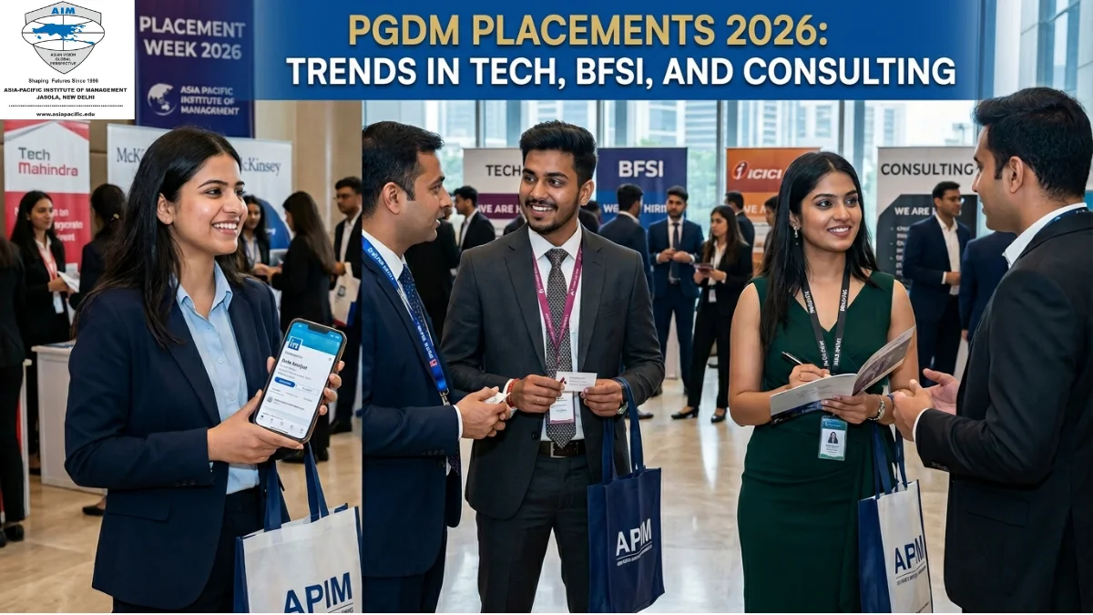 PGDM Placements 2026: Trends in Tech, BFSI, and Consulting