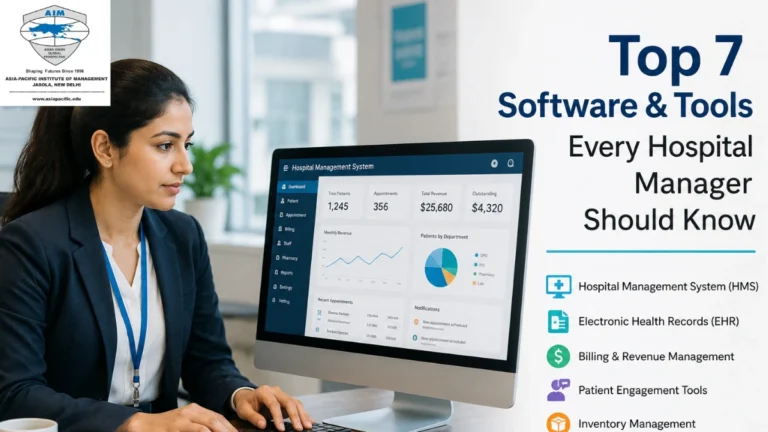 Top 7 Software & Tools Every Hospital Manager Should Know