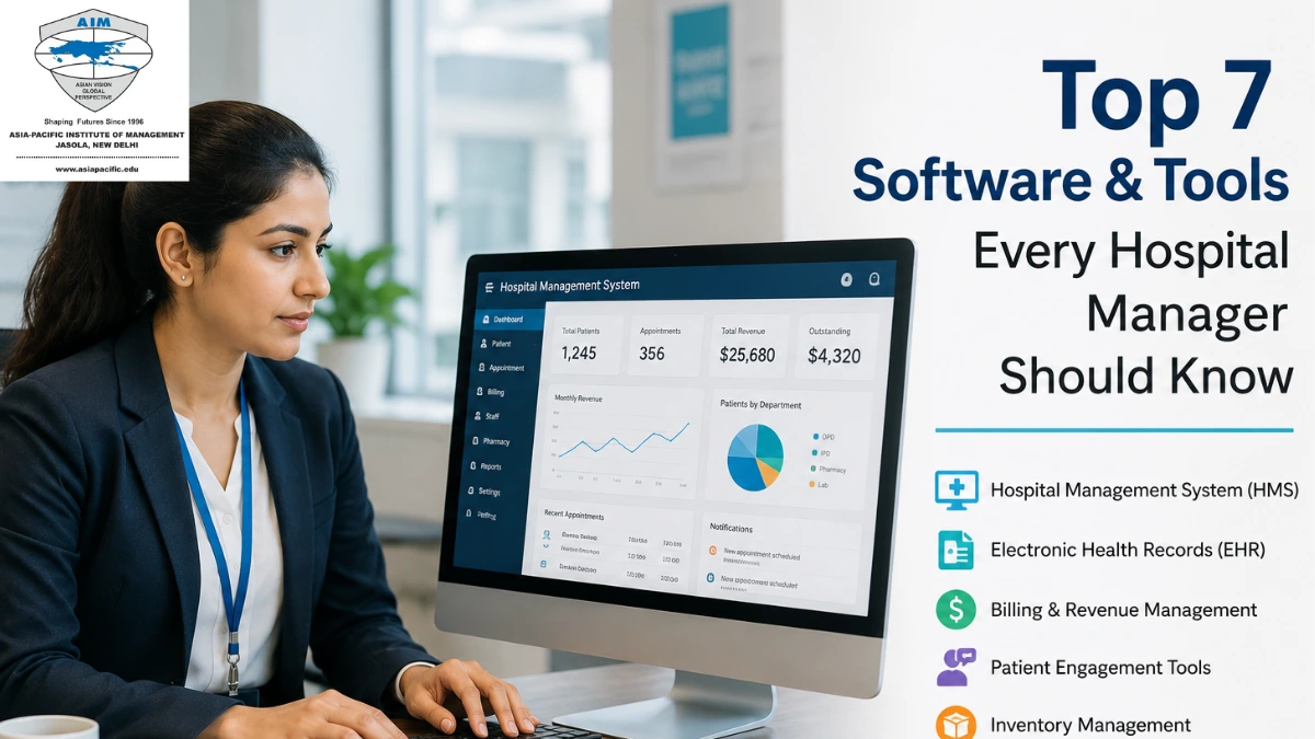 Top 7 Software & Tools Every Hospital Manager Should Know