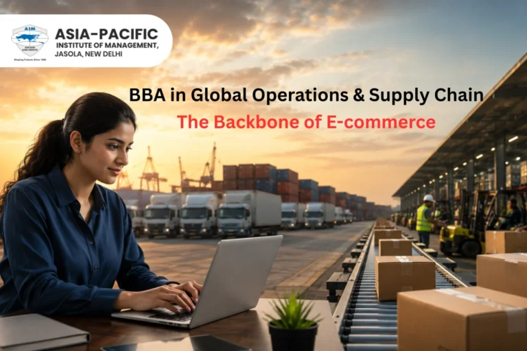 BBA in Global Operations & Supply Chain: The Backbone of E-commerce