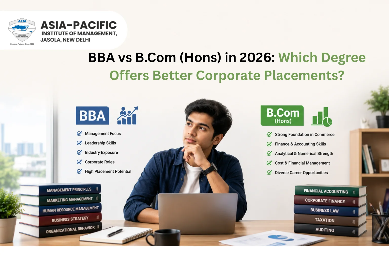 BBA vs B.Com (Hons) in 2026: Which Degree Offers Better Corporate Placements?