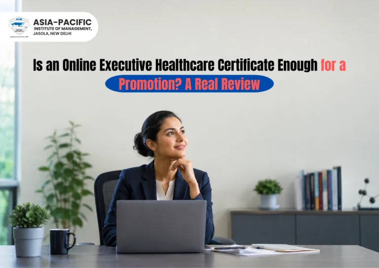 Is an Online Executive Healthcare Certificate Enough for a Promotion? A Real Review