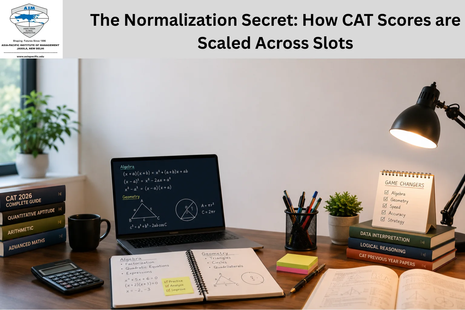 CAT Score Normalization Explained for 2026
