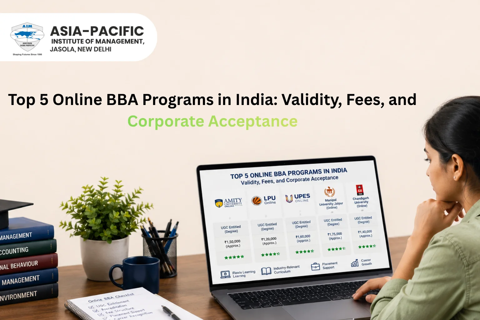 Best Online BBA Programs in India: Validity, Fees, and Corporate Acceptance