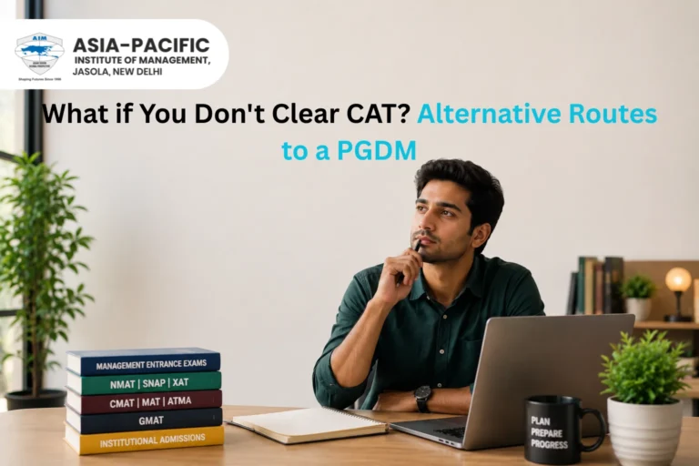 MBA Without CAT: Alternative Routes to a PGDM