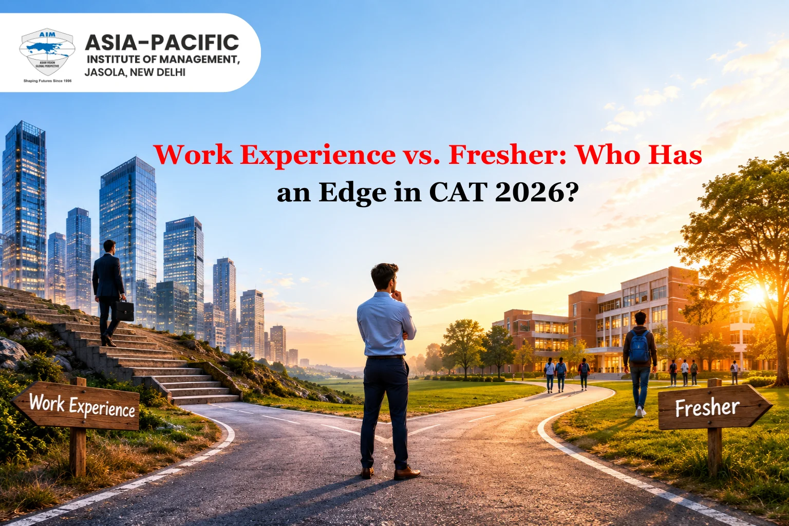CAT for Working Professionals vs Freshers 2026