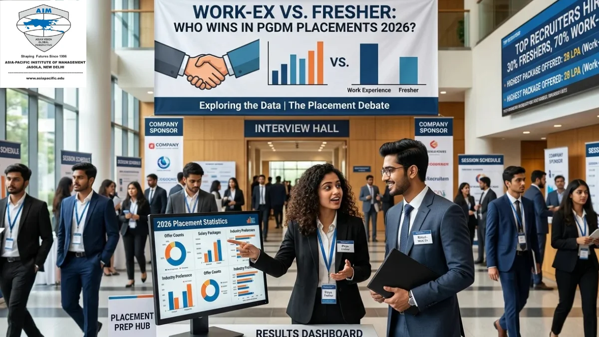 pgdm for freshers vs experienced