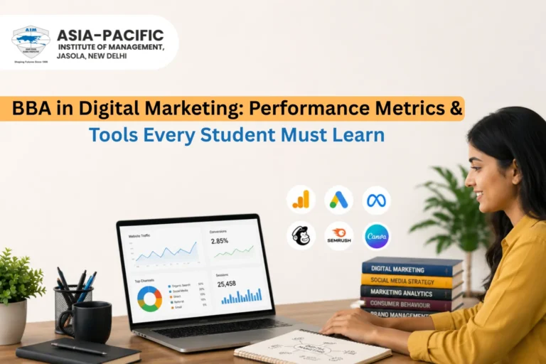 BBA in Digital Marketing: Performance Metrics & Tools Every Student Must Learn