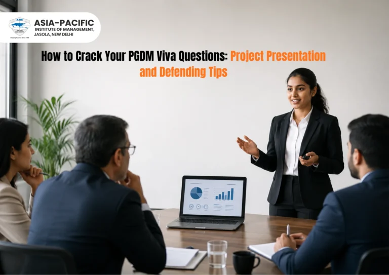 How to Crack Your PGDM Viva Questions: Project Presentation and Defending Tips