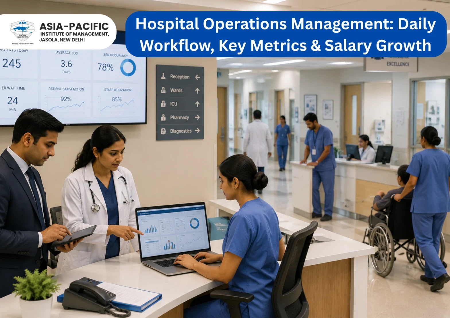 Hospital Operations Management: Daily Workflow, Key Metrics & Salary Growth