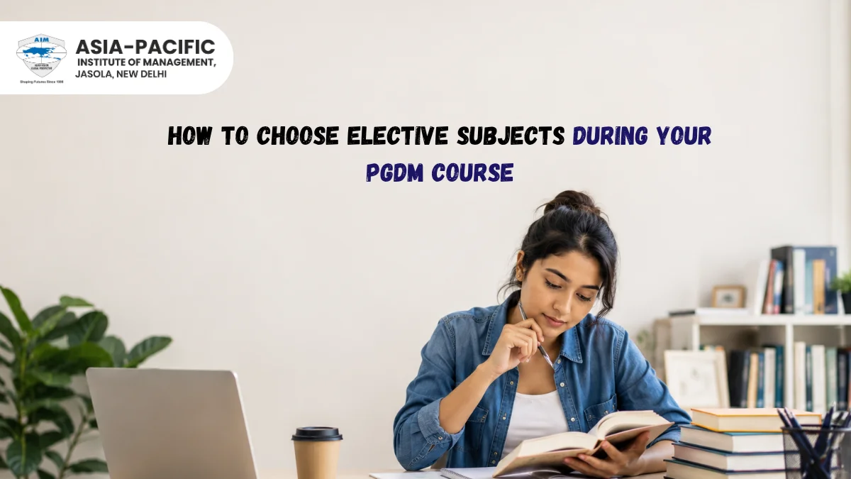PGDM elective subjects