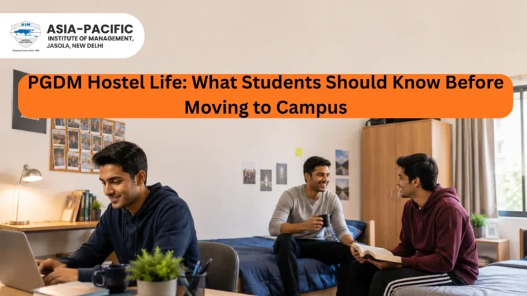 PGDM Hostel Life: What Students Should Know Before Moving to Campus
