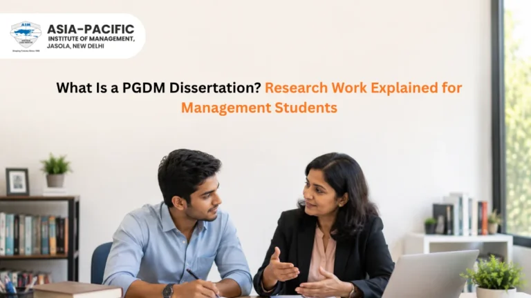 PGDM Mentorship Programs: How Academic Guidance Supports Student Development