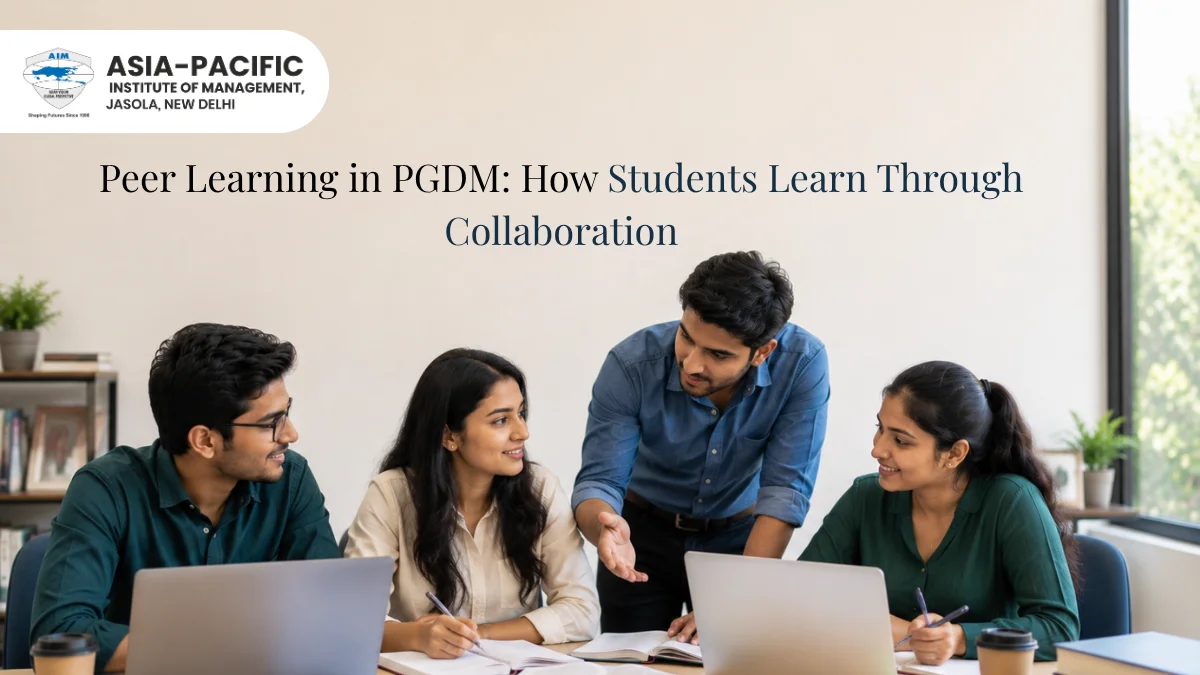 peer learning in PGDM