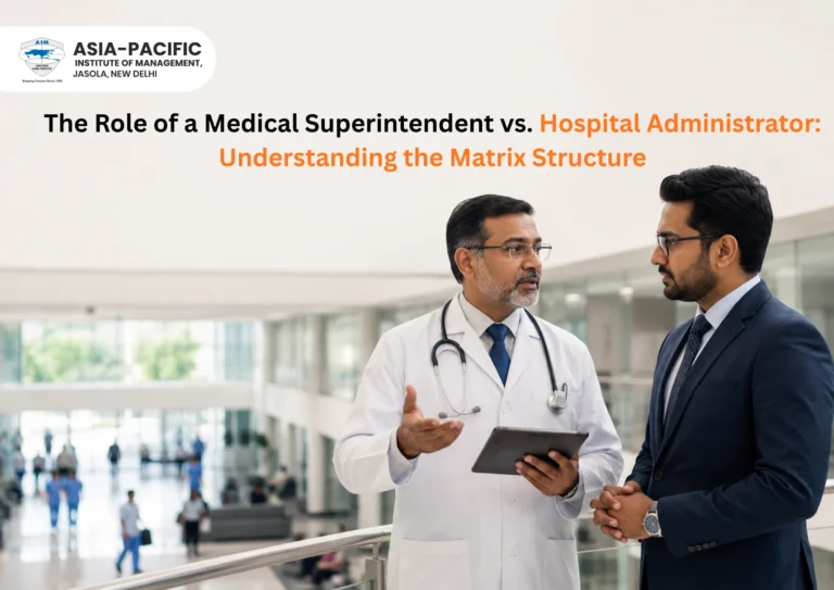 The Role of a Medical Superintendent vs. Hospital Administrator: Understanding the Matrix Structure