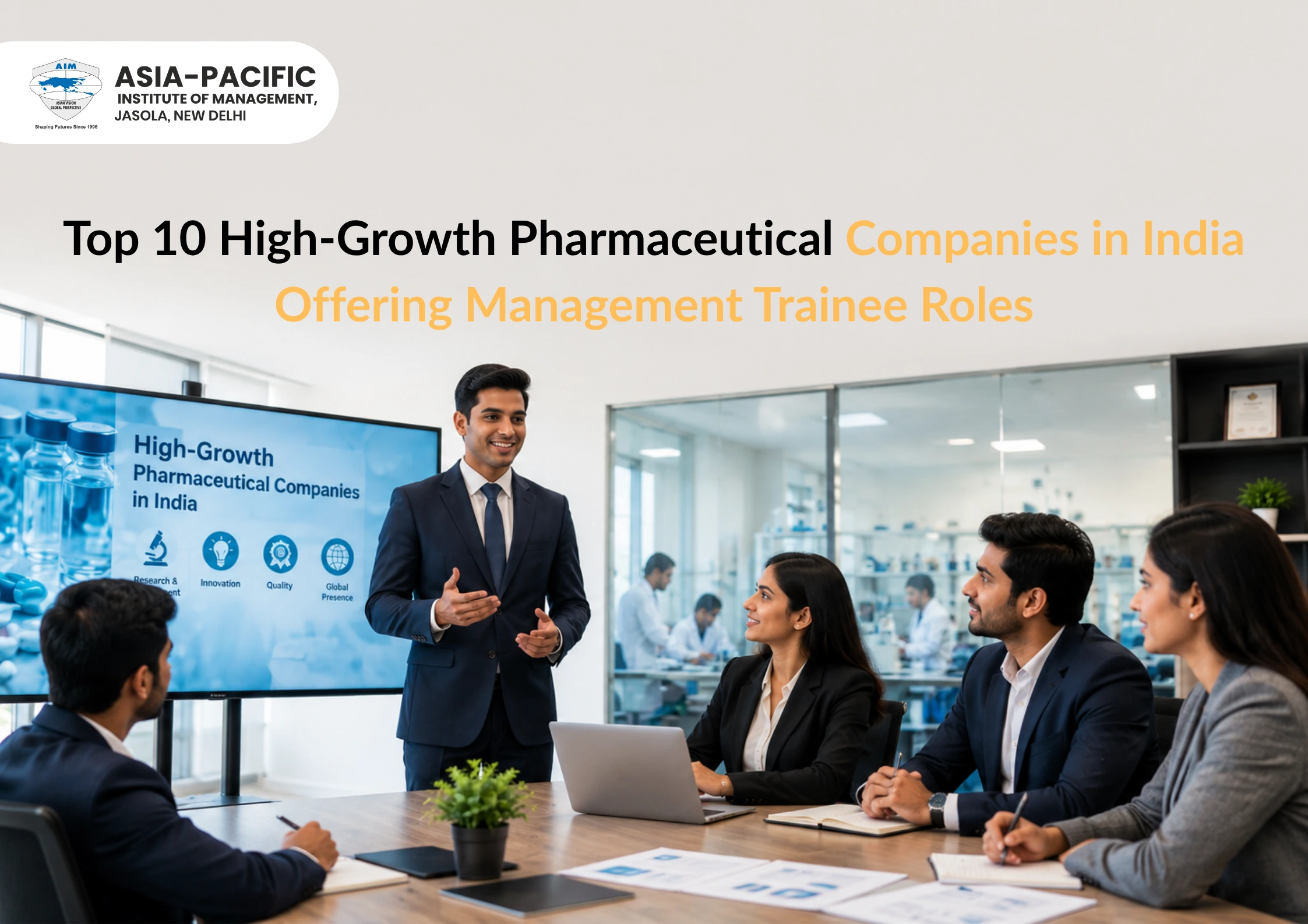 Top Pharma Companies in India for MBA Careers