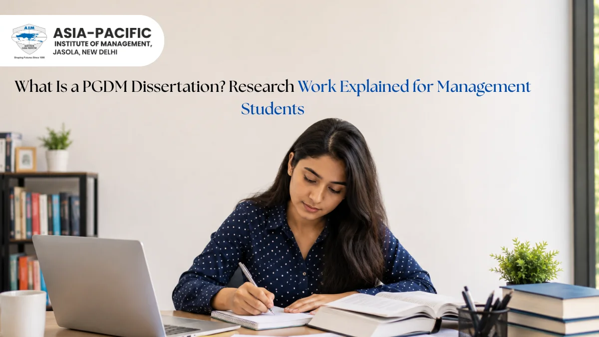 PGDM dissertation