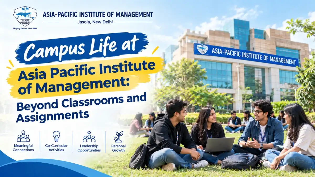 Campus Life at Asia Pacific Institute of Management: Beyond Classrooms and Assignments
