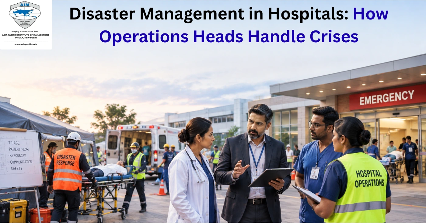 Disaster Management in Hospitals: How Operations Heads Handle Crises