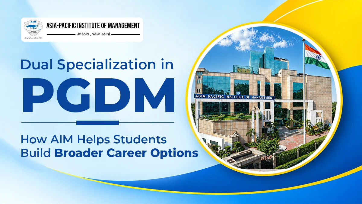 dual specialization in PGDM