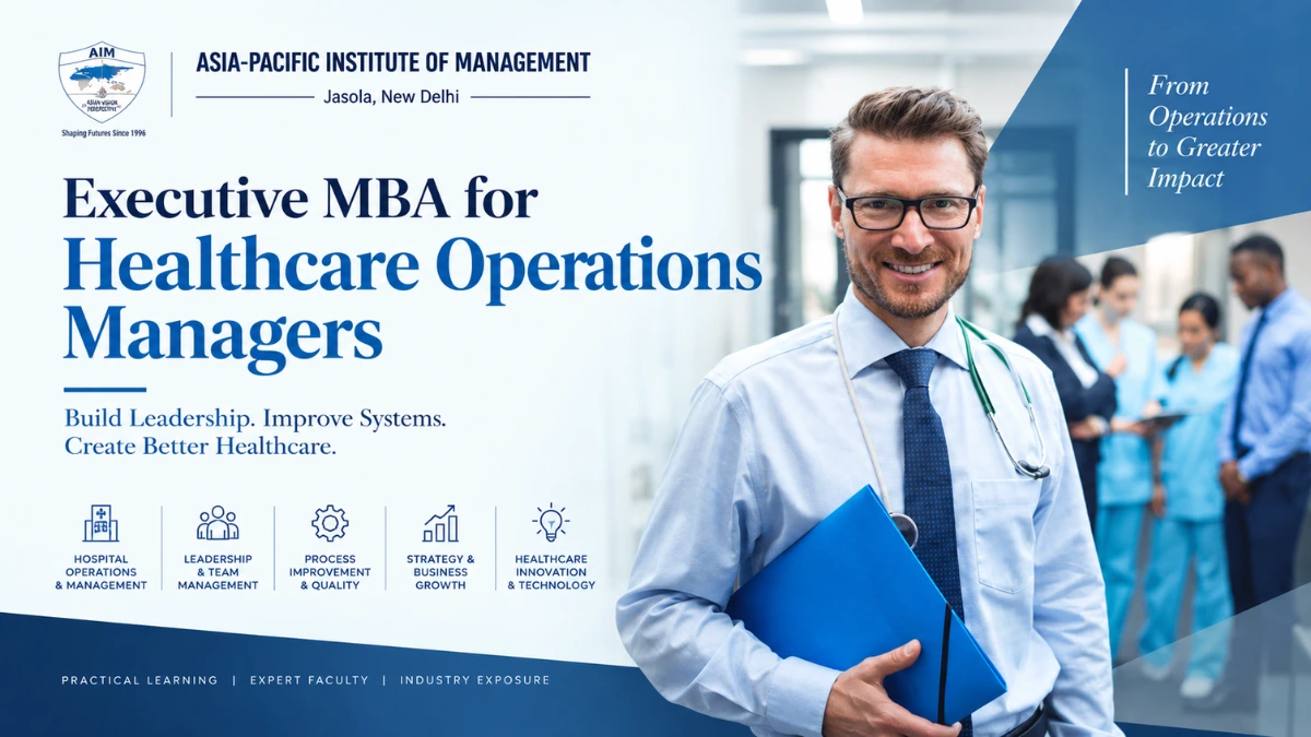 Executive MBA for Healthcare Operations Managers: Career Growth Guide