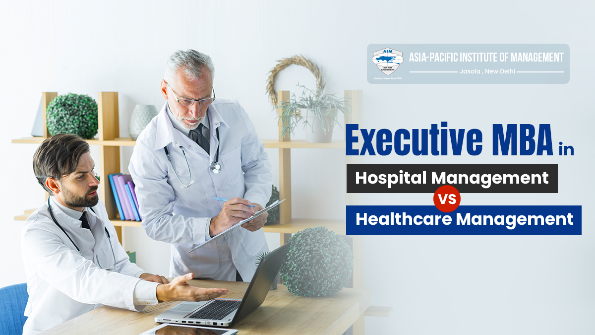 Hospital Management vs Healthcare Management