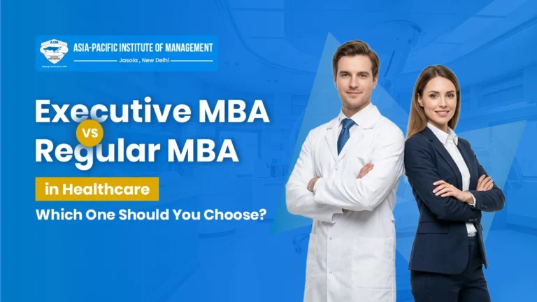Executive MBA vs Regular MBA in Healthcare: Which One Should You Choose?