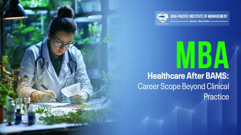 MBA Healthcare After BAMS: Career Scope Beyond Clinical Practice