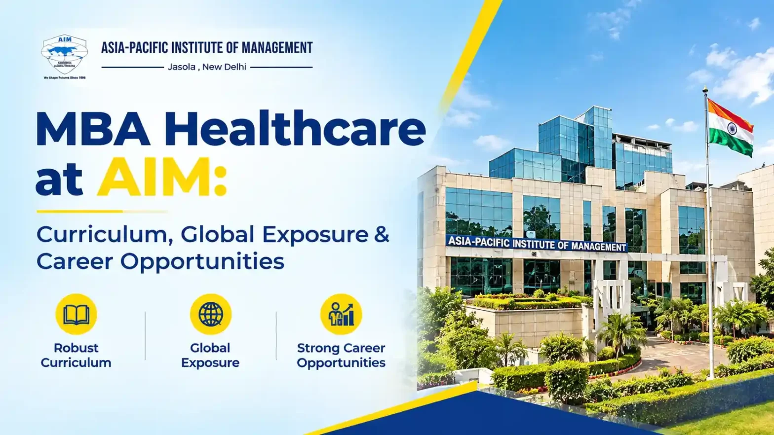MBA Healthcare at AIM: Curriculum, Global Exposure & Career Opportunities